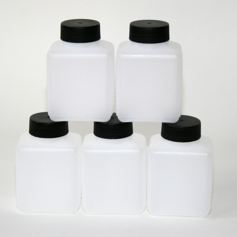 Weithalsflaschen "ohne Inhalt" - 5 Stück 250 ml