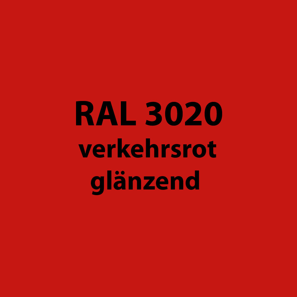 Pulverlack - RAL 3020 - verkehrsrot glänzend 250 g 