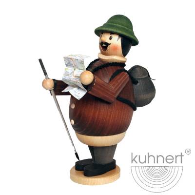 Kuhnert Rauchmann Max - Rauchfigur Räucherfigur Räuchermännchen - als Wanderer