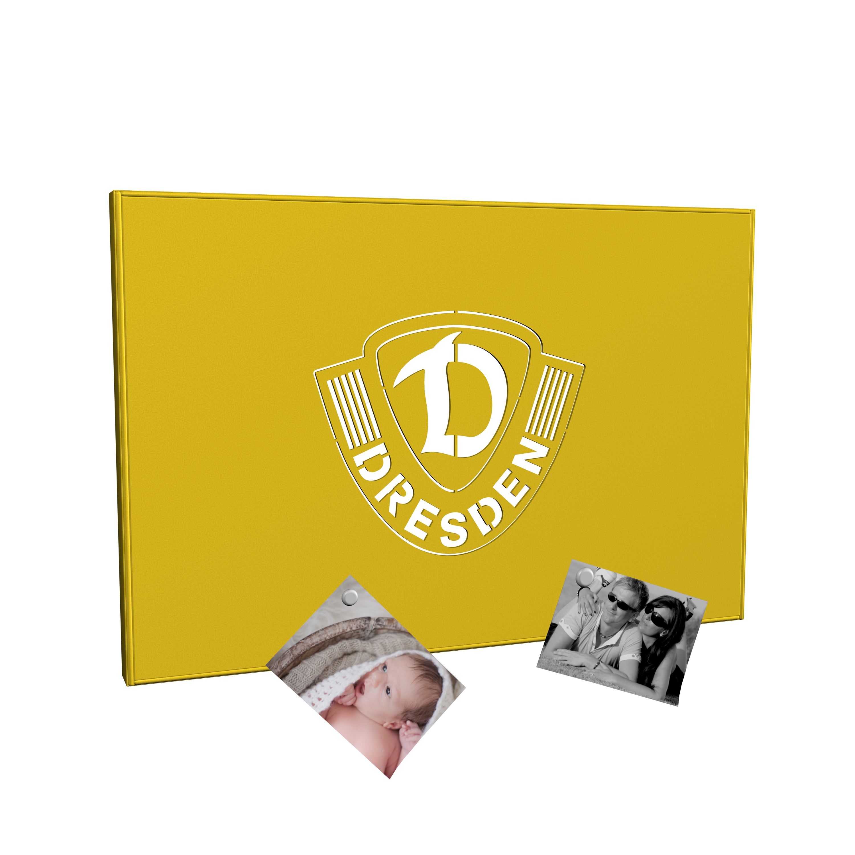 Dynamo Dresden Magnetwand Magnettafel Memoboard mit Rahmen