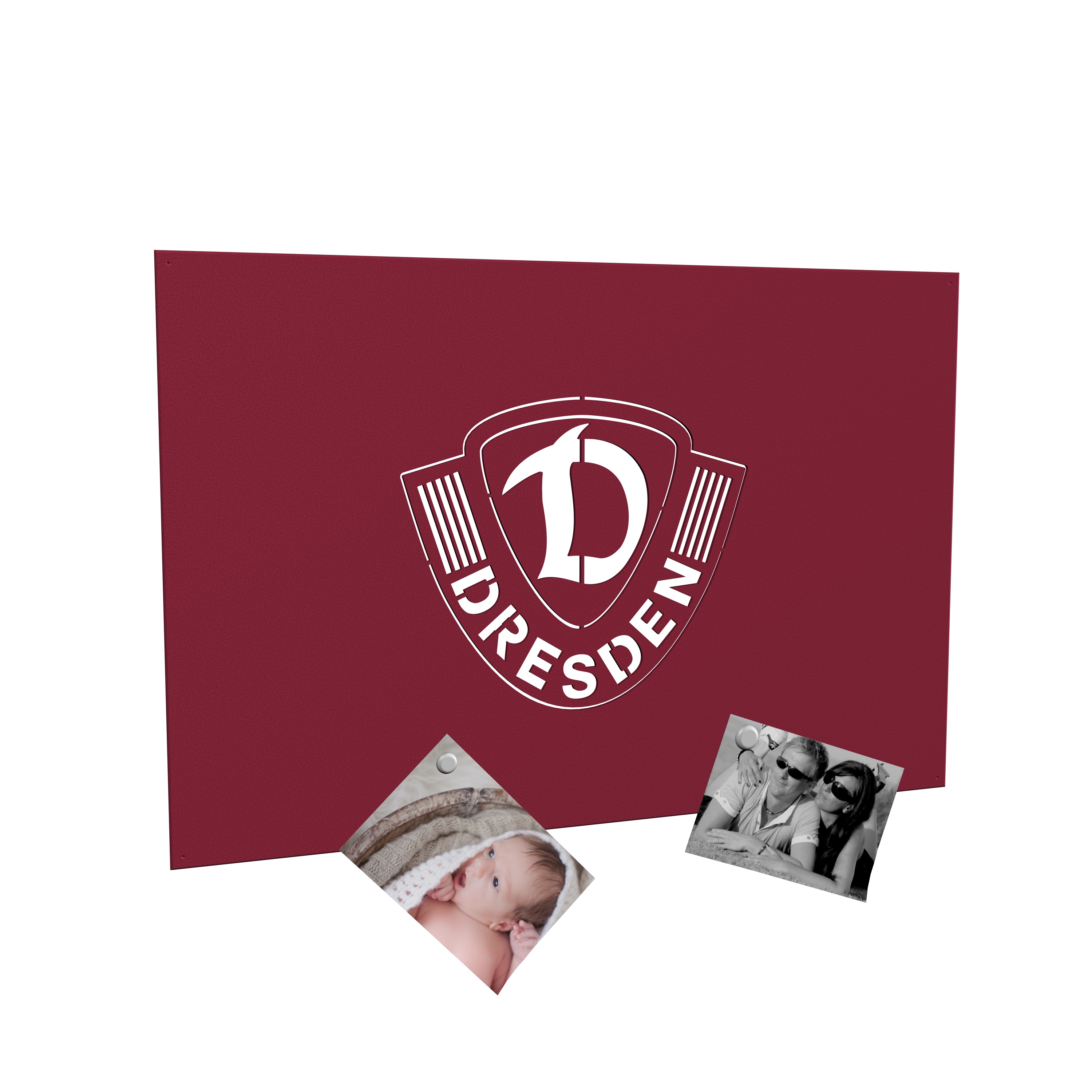 Dynamo Dresden Magnetwand Magnettafel Memoboard flach